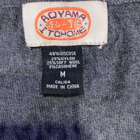 Grey knit midi dress, with some cashmere sz M - Picture 3 of 5